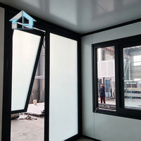 Maison modulaire à structure solide, résistante au vent et à la corrosion, pour les chantiers de construction en plein air, directement de l'usine, utilisable toute l'année