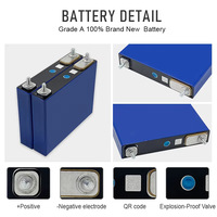 Nueva Celda de Batería de Fosfato de Hierro y Litio LiFePO4 de Grado Gotion, 3.2V 30Ah/52Ah/100Ah/105Ah/120Ah, 3000 Ciclos, -10-55C