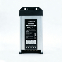 Alimentation LED étanche 60W 120W 200W 300W 400W 12V DC IP43 pour éclairage extérieur de bandes LED, panneaux publicitaires et aménagements paysagers