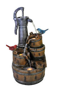 น้ำตกสำหรับตกแต่งภายในสวนศิลปะตกแต่งสวนน้ำพุประปาขนาดใหญ่ที่ออกแบบมาอย่างดี - Product Image 5