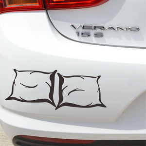 Foreign trade car reflective film PVC material engraving car body and door <b>cover</b> cartoon funny personalized car <b>window</b> stickers - Product Image 5