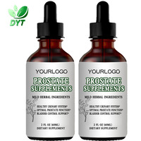 SUPPLÉMENT POUR LA PROSTATE 60 ml Gouttes Liquide Oral Naturel pour Hommes Adultes Améliore la Vitalité Physique et la Santé de la Prostate