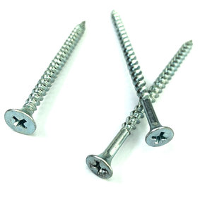 Vis à cloisons sèches 100 % en zinc C-1022, double filetage 3,5 mm pour acier léger - Product Image 2