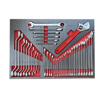 Ensemble d'outils de réparation automobile en acier au carbone de 369 pièces avec boîte de rangement EVA, clé à cliquet à 72 dents, kit de douilles pour l'entretien des véhicules