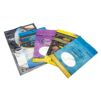 Sacs à soufflets latéraux de qualité alimentaire pour l'emballage de noix de cajou, cacahuètes, chips de plantain, fruits secs et snacks, avec fermeture éclair en PE