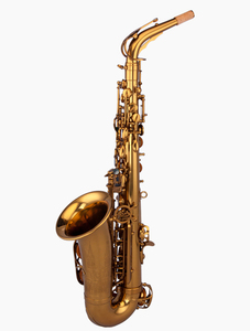 Saxophone alto en mi bémol en laiton jaune gravé au motif château, réglable, pour les musiciens professionnels et les orchestres - Product Image 6