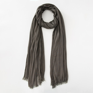 61 couleurs printemps <span class=keywords><strong>et</strong></span> automne femmes grande taille coton crêpe châle foulard mode haute qualité quatre saisons disponible écharpe - Product Image 4