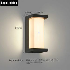 Induzione intelligente lampada da parete esterna a LED semplice <span class=keywords><strong>porta</strong></span> del corridoio per giardino a prova di umidità <span class=keywords><strong>porta</strong></span> anteriore di montaggio a parete esterna - Product Image 3