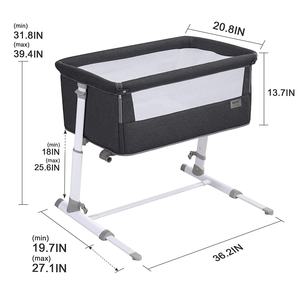 Nouveau-né <span class=keywords><strong>sleepin</strong></span> infantile berceau bébé chevet dormeur multifonction enfant lit réglable bébé berceau - Product Image 3