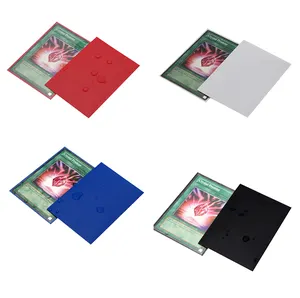 600 cuenta tarjeta suministros de cubierta Protector mangas negro proteger poke mon mate mangas de tarjeta de