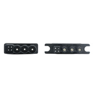 Module de charge en cuivre à faible courant continu JDS-07C pour connecteur combiné de puissance de signal à Angle droit de vélo électrique et de moto