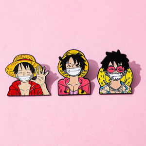 Gran oferta, alfileres de una pieza de amina de dibujos animados geniales, bolso, accesorios de ropa, alfileres de aleación, broche para niños, regalos, logotipo personalizado al por mayor - Product Image 1