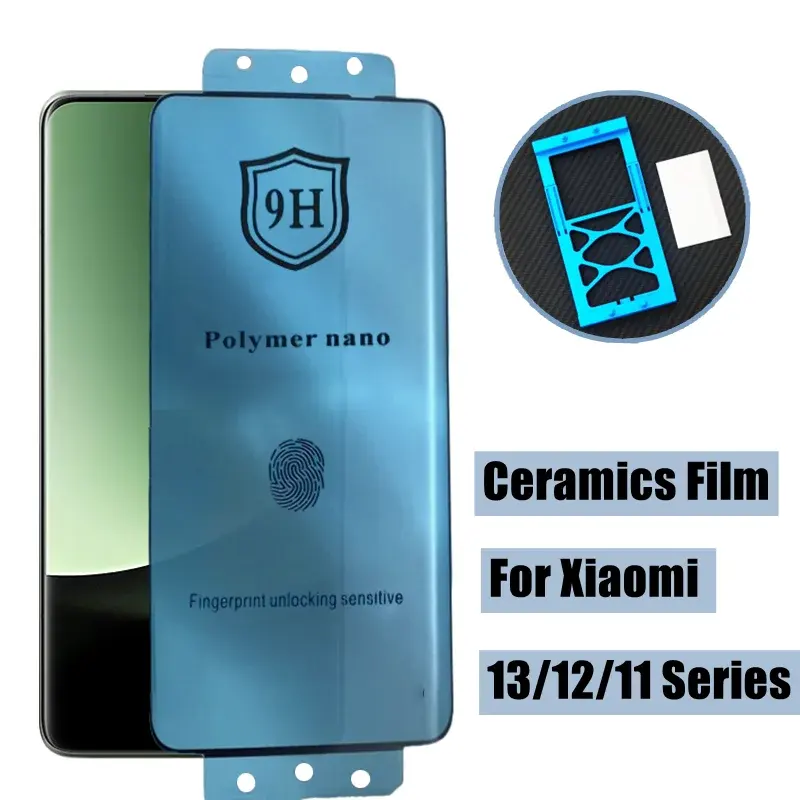 9H Curved PMMA Screen Protector For Samsung Galaxy S24 S23 S22 S21 S20 Ultra Polymer Nano Matte Ceramic Protective Films