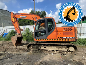 Excavadora usada en buen estado Doosan DX200 DX225 Máquina de construcción de segunda mano Excavadoras a la venta - Product Image 2
