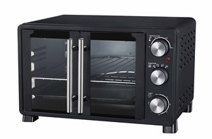 Guangrong đầy đủ thép không gỉ đôi cửa lò 23L pháp Đôi cửa Nồi chiên không khí Lò nướng điện đầy đủ thép không gỉ xuyên biên giới - Product Image 6