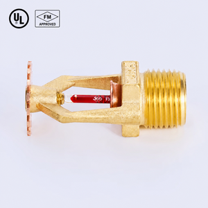 Tête de sprinkler suspendue en cuivre homologuée FM, à réponse standard, en laiton, pour système de protection <span class=keywords><strong>incendie</strong></span> commercial - Product Image 5