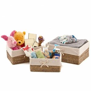 Cestas de mimbre, Juego de tarjetas, Cestas infantiles, Panera de tela, Manteles individuales, Cestas de fin de año, Cestas sardinianas, Bandejas para cestas - Product Image 2