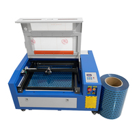 Machine de découpe laser CO2 4040 avec refroidissement par eau, nouvelle machine de découpe CNC haute vitesse et précise pour acrylique et plastique, protecteur d'écran C168