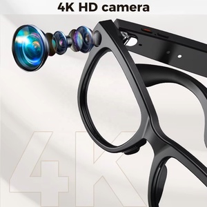 Lunettes Intelligentes M02 Ultra, Technologie Avancée, HD 800W Pixels, Étui de Charge Magnétique, Commande par Bouton Tactile, Reconnaissance Photo IA, IP67 - Product Image 3