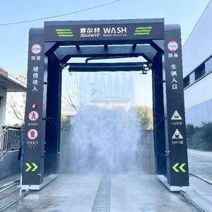 전기 트럭 자동 세차 시스템 터치리스 6 가지 기능 소독 기능 60kW 100bar 핫딥 아연 도금 스틸 - Product Image 5