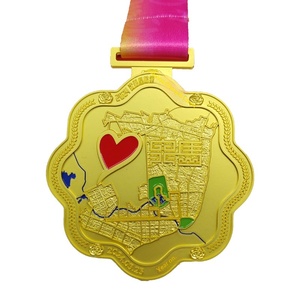 Medallas Metálicas Personalizadas para Eventos Corporativos, Escolares y <span class=keywords><strong>de</strong></span> Maratón, <span class=keywords><strong>Premios</strong></span> <span class=keywords><strong>de</strong></span> Honor en Oro, Plata y Bronce, Diseño Creativo y Gratuito - Product Image 5