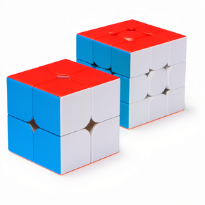 Cubo de Velocidad Magnético MC <span class=keywords><strong>2x2</strong></span> Original Ultraligero de Alta Calidad, Paquete Doble para Principiantes y Profesionales - Product Image 1