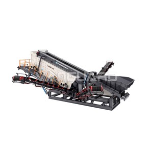 <strong>Portable</strong> Quarry Heavy Duty Mobile Screening Plant Unit Price Vibrating Screen Mobile <strong>Screener</strong> - Product Image 1