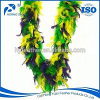 Écharpe en gros, lot de boas en plumes de dinde Chandelle pour la décoration de fêtes à domicile, Noël, le bricolage, les vêtements, les costumes, les robes de danse et les accessoires