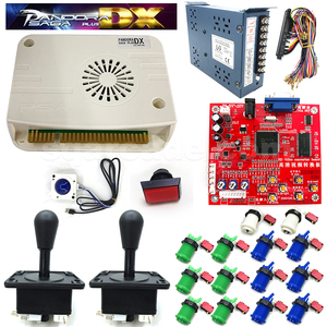 Placa Convertidora de CGA a VGA, Joystick de monedas de vídeo 516 + 3000 en 1, botón de Trackball USB, Jamma Pandoras SAGA Box, piezas, Kit de juego de Arcade