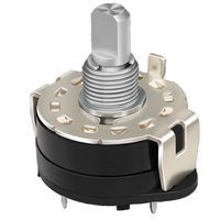 Soundwell RS25 25mm Sakelar Putar Berkualitas Tinggi Potensiometer Elektronik Premium