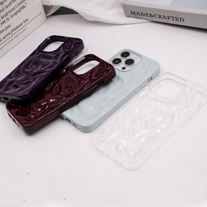 Funda de Teléfono TPU con Estilo de Onda 3D Brillante para <span class=keywords><strong>iPhone</strong></span> Serie 6-17, <span class=keywords><strong>Precio</strong></span> Económico, Funda de Teléfono Móvil TPU al por Mayor - Product Image 4
