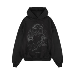 เสื้อฮู้ดพิมพ์ลายพรีเมียมสำหรับผู้ชาย สวมใส่สบายทุกวัน ให้สัมผัสนุ่มลื่น เหมาะสำหรับสวมใส่ลำลอง สไตล์สตรีท และกิจกรรมกลางแจ้ง - Product Image 1