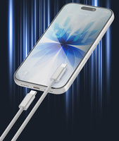 Câble de données tressé en aluminium USB-C vers USB-C 60W à charge rapide pour iPhone 17 Pro Max