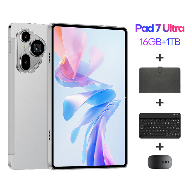 New Pad7 Ultra Kids 11-Inch Android Tablet with 11-Inch Writing 16GB RAM 1T ROM Wi-Fi 5G Deca Core MTK Processor Tablet Pc