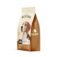 Nourriture pour chats sans céréales de marque privée 2.5kg d'ingrédients naturels riches en protéines pochette recyclable écologique