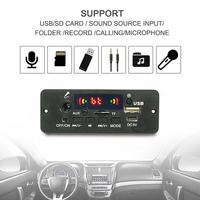 5.0 carte de décodeur MP3 2*40W DC 5V amplificateur lecteur Audio bricolage lecteur MP3 voiture FM Radio Module Portable haut-parleur amplificateur puissance