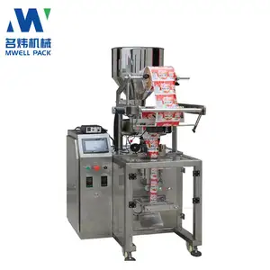 Automatic Measuring Cup Back Sealing Packaging Pop Corn Salt Biscuits Nuts Chips Cooffe Powder Food Packing machine