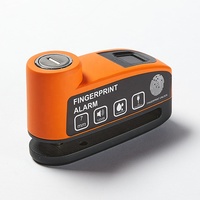 Antivol sécurité étanche vélo vélo Scooter accessoires moto serrure Portable empreinte digitale alarme frein disque serrure