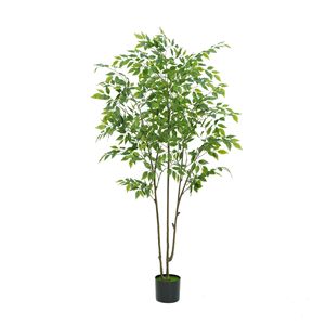 Grand palmier tropical artificiel, <span class=keywords><strong>plante</strong></span> en pot d'intérieur pour Thanksgiving, mariages, maison, bureau et jardin - Product Image 5