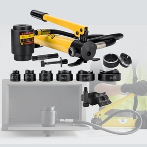 Bộ dụng cụ đục lỗ thủy lực SYK-8B 10 tấn, tay cầm, máy đục lỗ, dụng cụ cắt kim loại tấm - Product Image 1