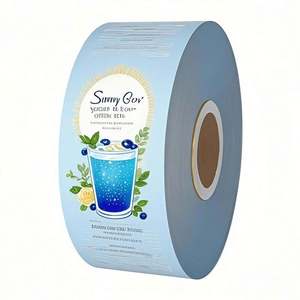 Rollo de película de embalaje de bolsita de barra compuesta multicapa de grado alimenticio impreso personalizado para té/café/jugo de hojas sueltas brillante - Product Image 5