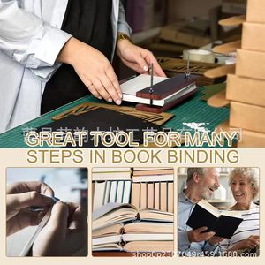 Wooden <b>Bookmark</b> Press Book Page Curling Tool For Book Restoration And Repair With Adjustable Design - Product Image 2