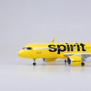 โมเดลเครื่องบินเรซิ่น แอร์บัส เอ320 นีโอ สายการบินสปิริต ขนาด 1/80 ยาว 47 ซม. พร้อมล้อเหวี่ยง สำหรับตั้งโชว์ ของสะสม - Product Image 2