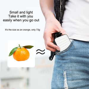 Portable Mini 2000mAh LED <strong>Selfie</strong> <strong>Ring</strong> <strong>Light</strong> Compact Travel Camera Lighting Makeup Mirror Rechargeable Photographic Lighting - Product Image 3