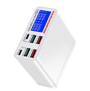 ที่ชาร์จ USB พร้อมระบบชาร์จเร็ว PD45W กำลังสูง และที่ชาร์จพร้อมหน้าจอแสดงผลกระแสไฟฟ้าอิสระ LDE รองรับ QC3.0 กำลังไฟ 87W - Product Image 4