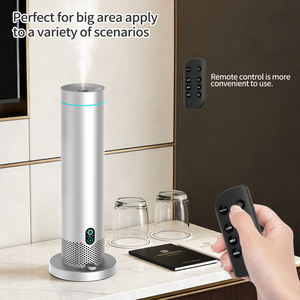 Nouveauté : Diffuseur d'arômes compact sans eau, nébuliseur d'huiles essentielles pour petite pièce, bureau, lecteur de musique en métal de luxe - Product Image 3