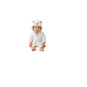 Peignoirs pour bébé de qualité supérieure pour les enfants de 1 à 3 ans, fabriqués en 100 % coton pur avec tissu bouclette en éponge, séchage rapide - Product Image 3