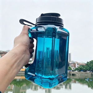Botella de Agua Deportiva de Gran Capacidad de 2.4L, Libre de BPA, con Asa, Logotipo Personalizado, para Gimnasio, Fitness, Camping, Senderismo, Actividades al Aire Libre, Venta al Por Mayor - Product Image 3