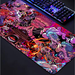 Alfombrilla de ratón de <span class=keywords><strong>Anime</strong></span>, alfombrilla de ratón grande para juegos, alfombrilla de ratón para teclado de <span class=keywords><strong>Gamer</strong></span> Company, alfombrilla de escritorio para ordenador, alfombra grande de <span class=keywords><strong>Anime</strong></span> Masculino - Product Image 2