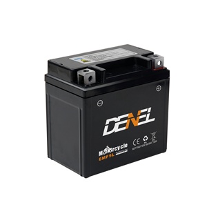 Batterie de démarrage pour moto Denel 6mf5l, <span class=keywords><strong>12v</strong></span>, batterie au plomb-acide scellée sans entretien - Product Image 4